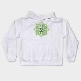 Ohm Hippie Design Kids Hoodie